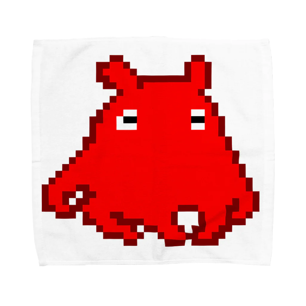 LalaHangeulのメンダコさんドットバージョン Towel Handkerchief