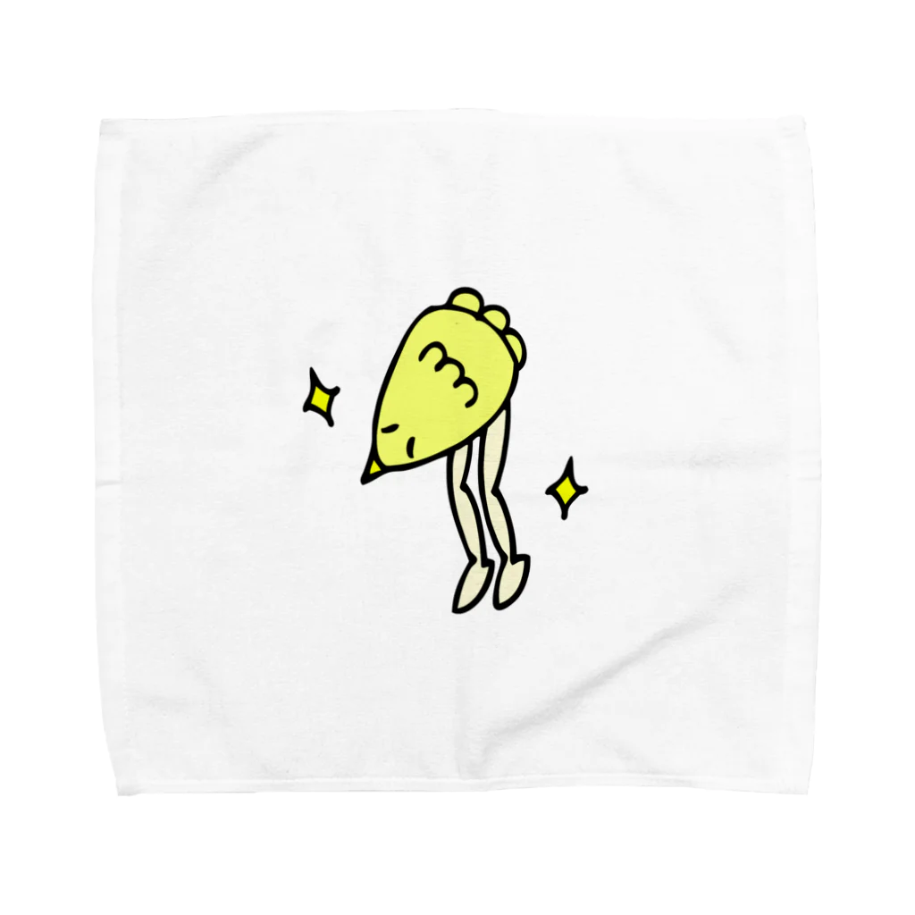 ゆき臓の脚長鳥 Towel Handkerchief