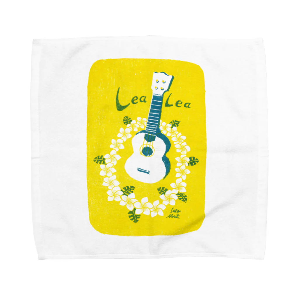 サトウノリコ*のLeaLea Ukulele Towel Handkerchief