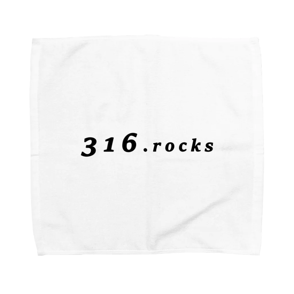 シモキタの316.rocks Towel Handkerchief