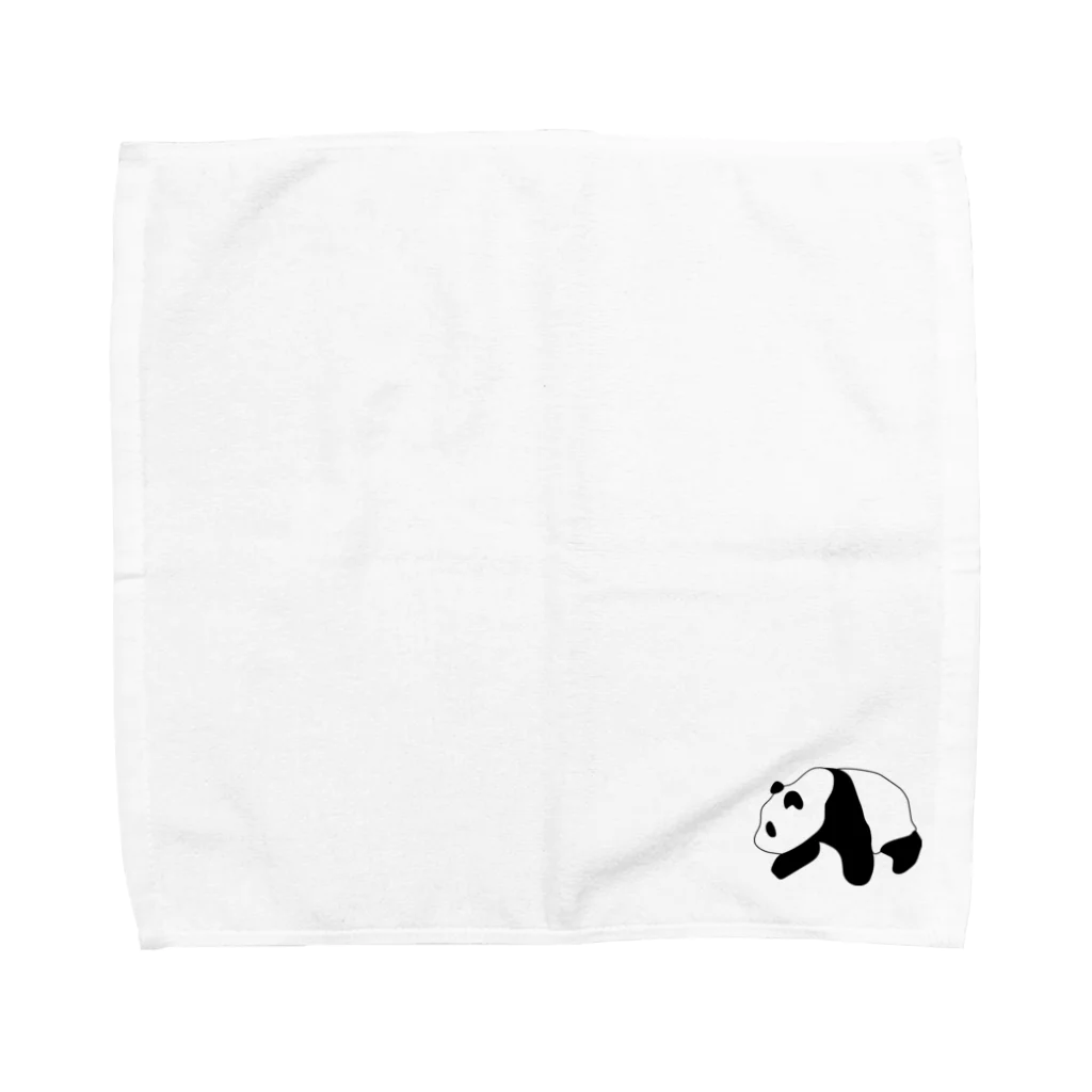 for one design -41-のおさんぽパンダ🐼 Towel Handkerchief