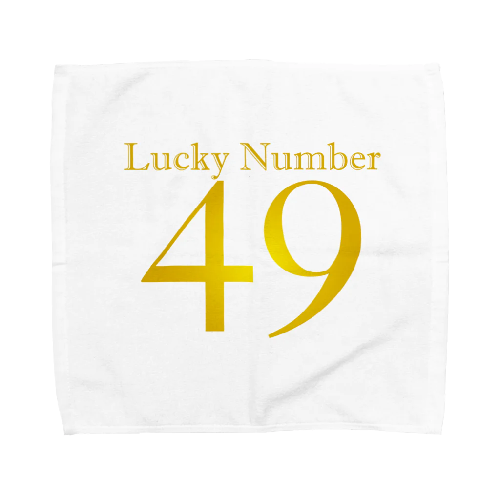 Atelier Pomme verte のラッキーNo.49 Towel Handkerchief