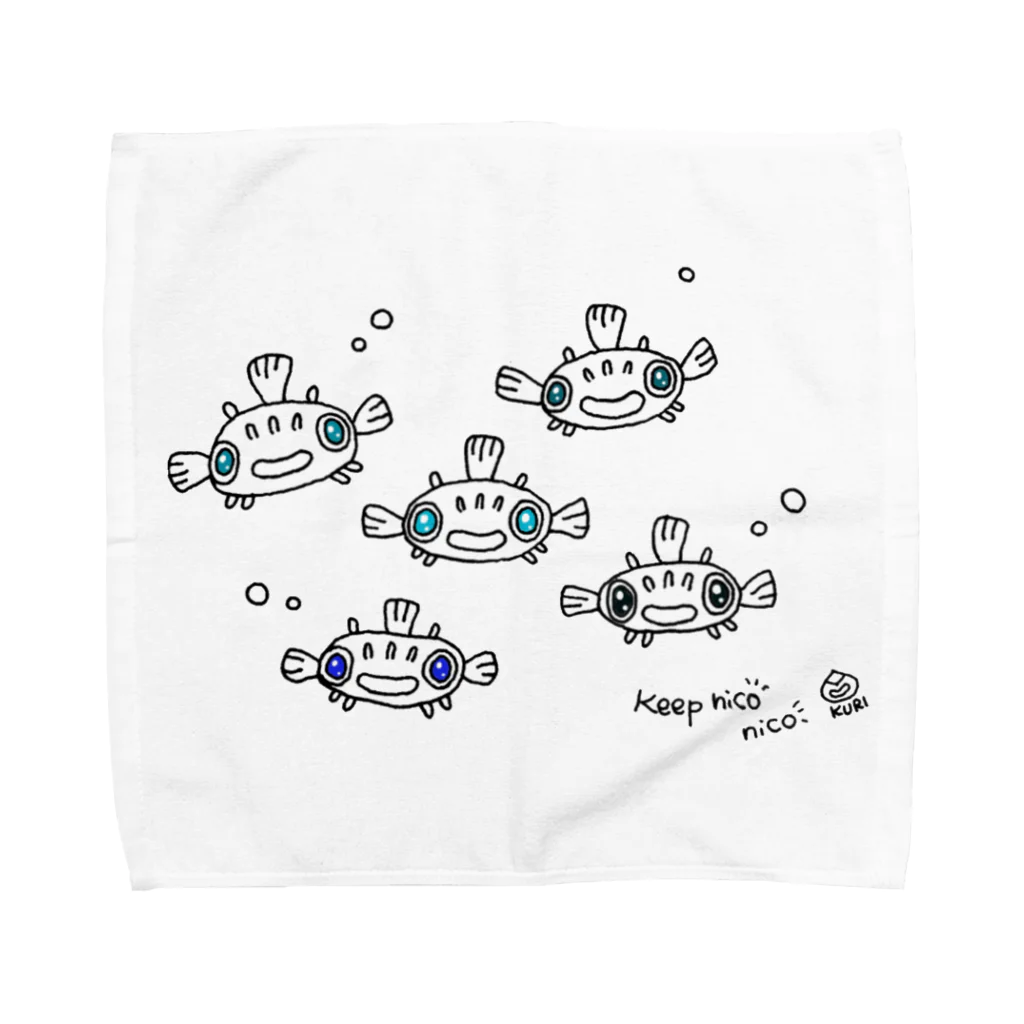 栗坊屋のKawaii  Towel Handkerchief