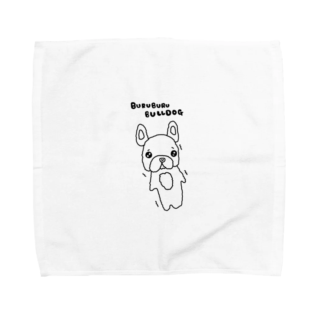 オセロショップのフレンチブルブルブルドッグ Towel Handkerchief