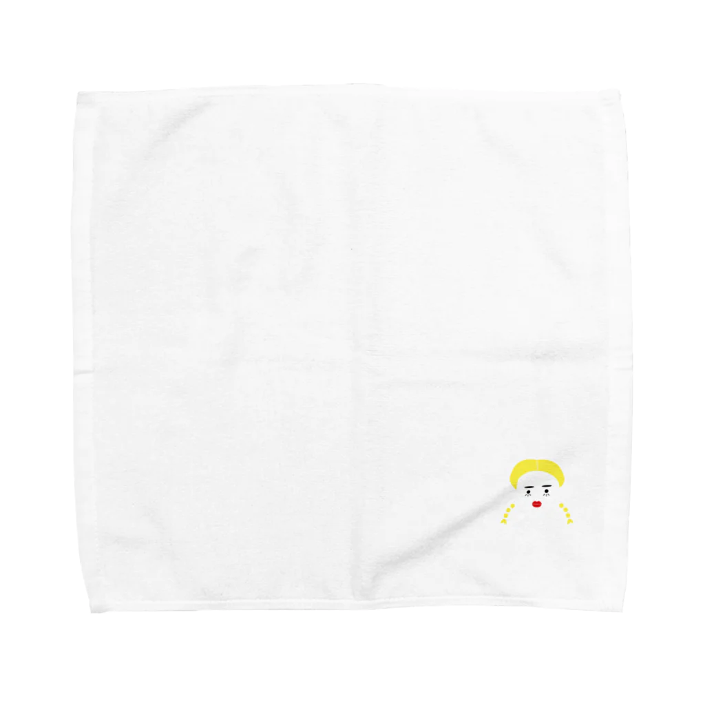 片倉岳人/ダイエットの知恵袋【公式】の金髪おさげちゃん① Towel Handkerchief