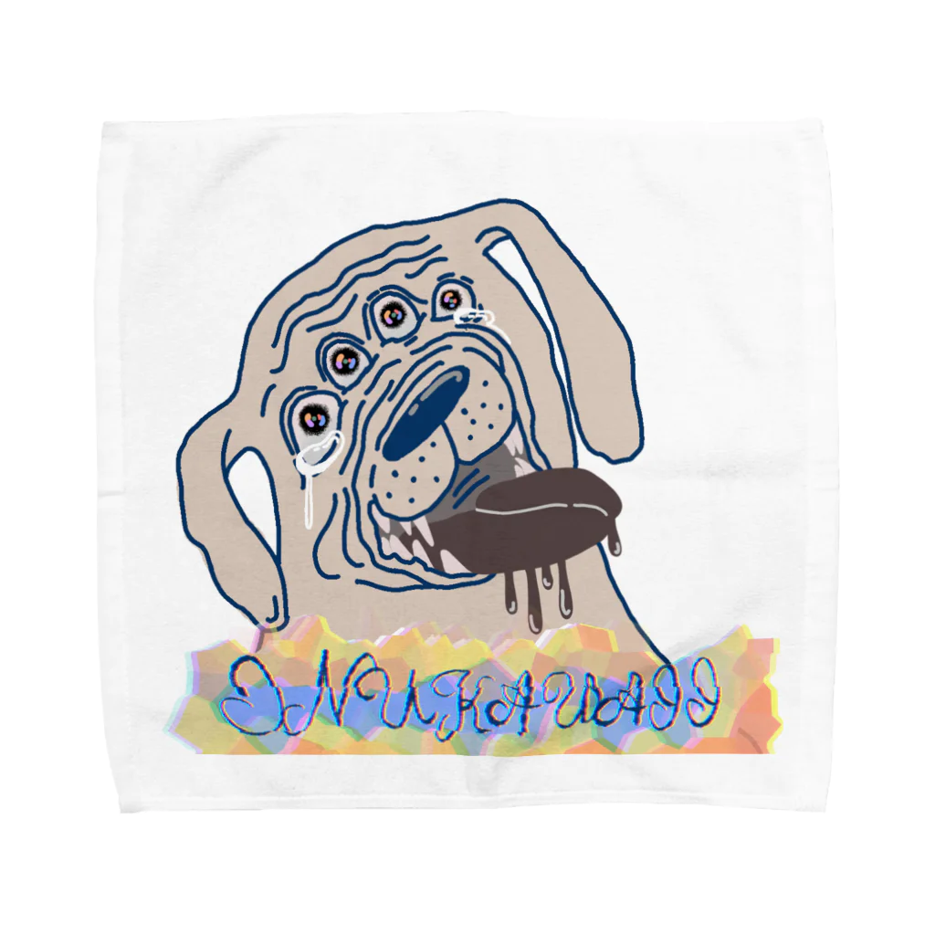 ktmのかわいい犬 Towel Handkerchief