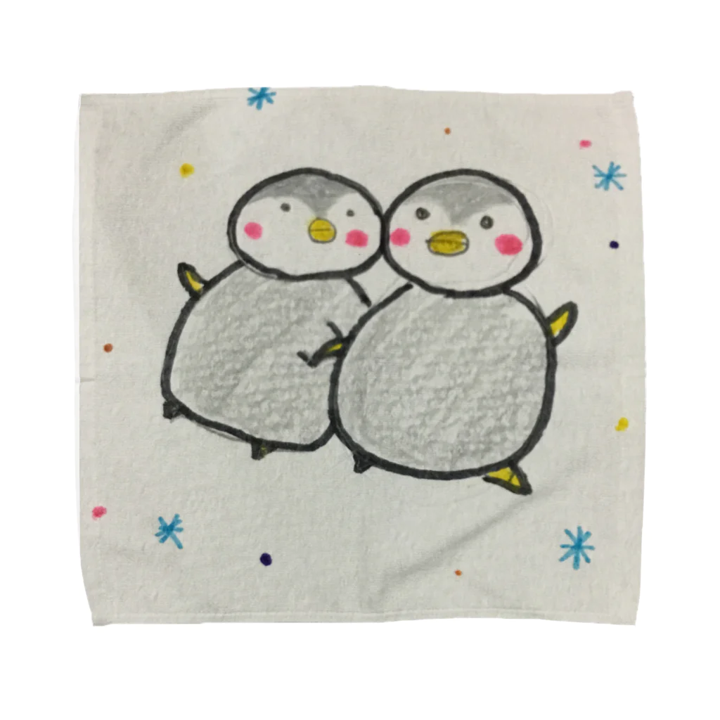 マカロン  ニャーのペンギンちゃん Towel Handkerchief
