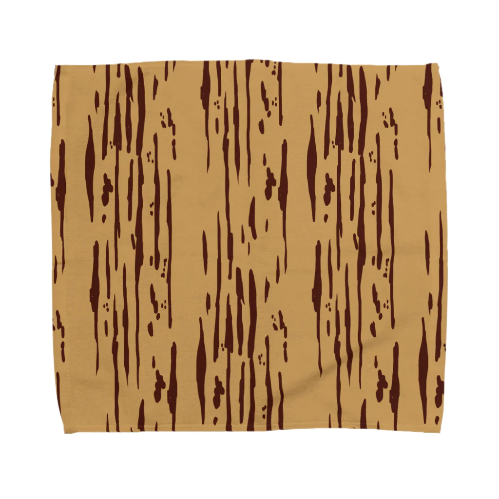 いちずでざいんの羊羹の包み紙（竹の皮） Towel Handkerchief