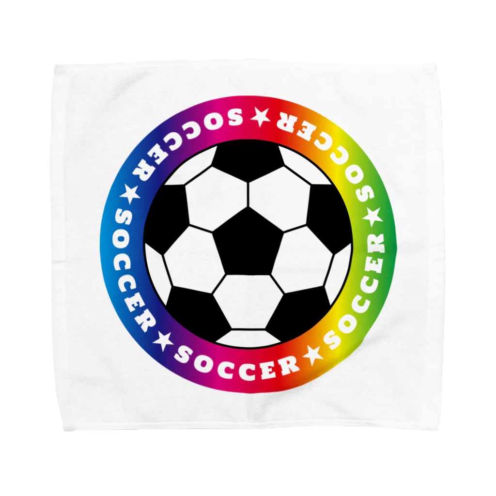 chu0410のsoccer VVcup Towel Handkerchief