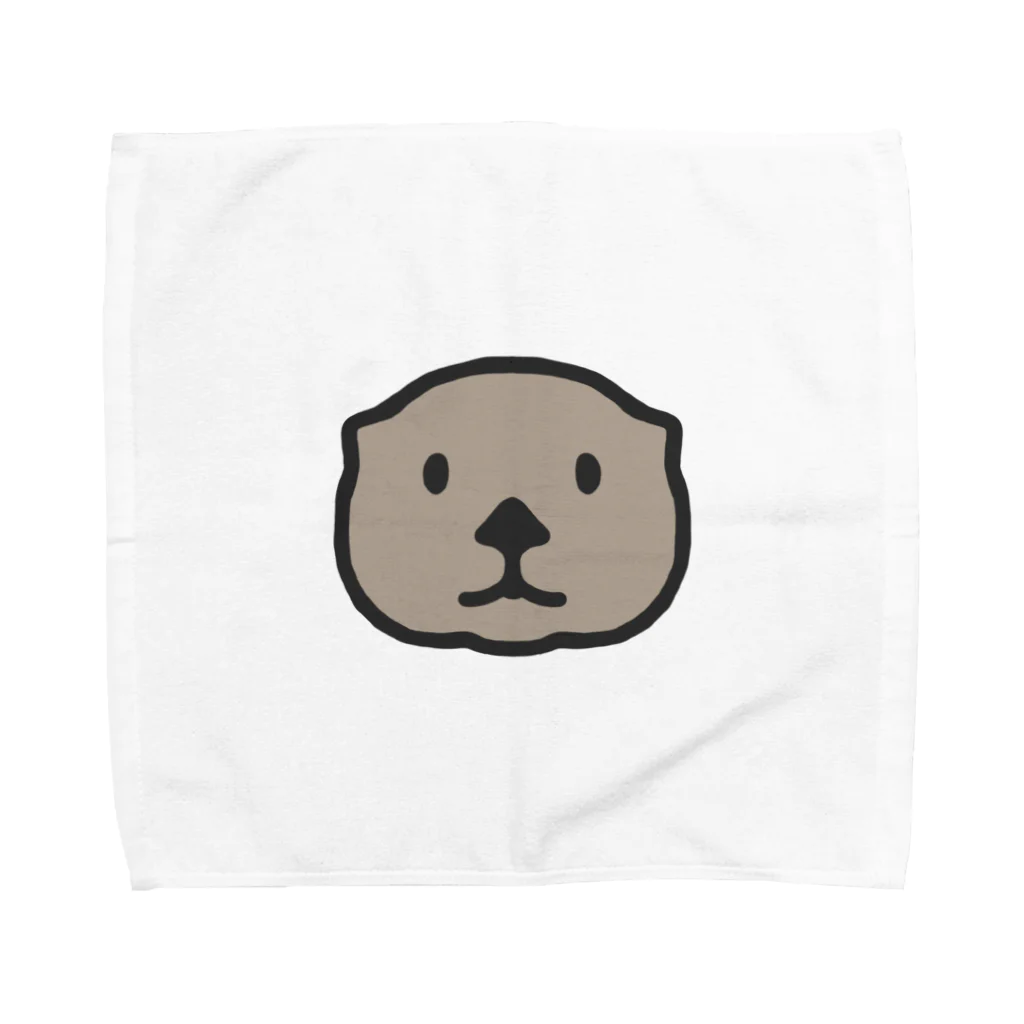 BISCUITのラッコのしおたん Towel Handkerchief