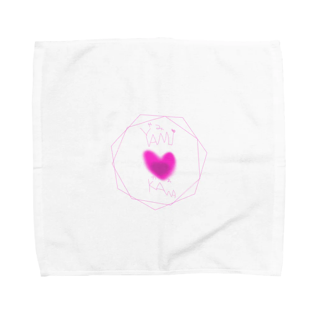やみかわしょっぷ。のyamikawaやみかわグッズ Towel Handkerchief