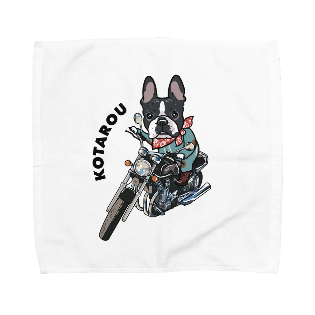 BULL HAWAII mihoデザイのフレブル　KOTAROU Towel Handkerchief