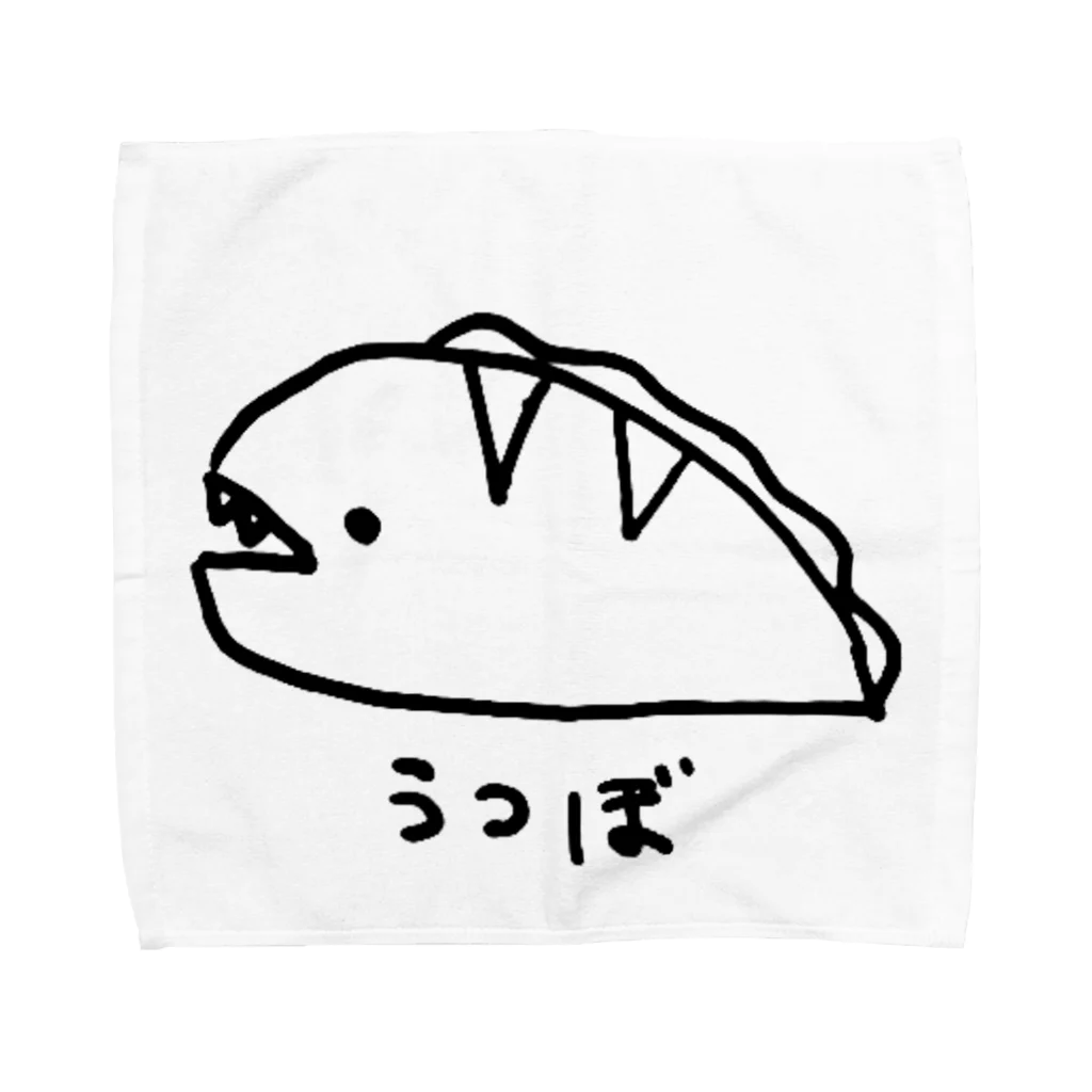 紫咲うにのながくないうつぼ Towel Handkerchief