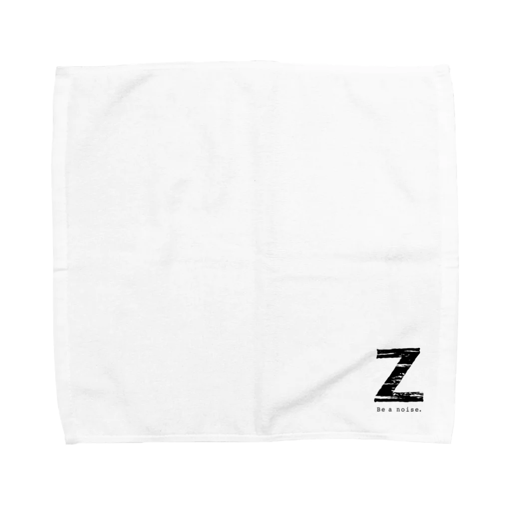 noisie_jpの【Z】イニシャル × Be a noise. Towel Handkerchief