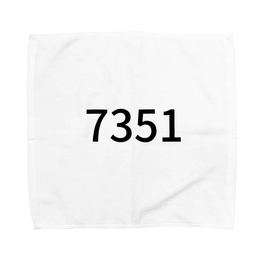 ミラくまの7351 Towel Handkerchief