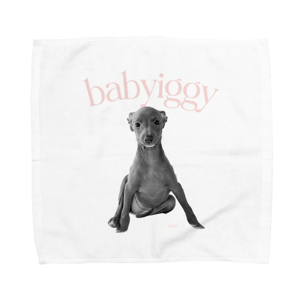 iggggyのbaby　イタグレ Towel Handkerchief