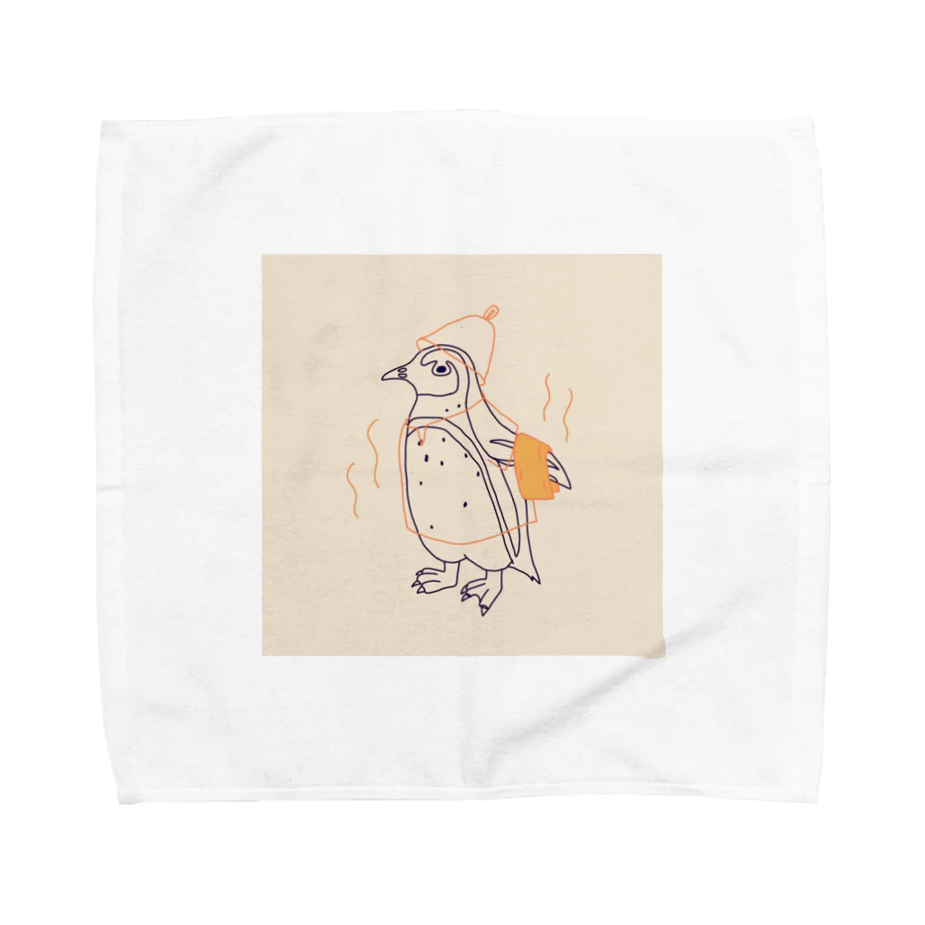 ピゴセリス属のからふるサウナーケープペンギン Towel Handkerchief