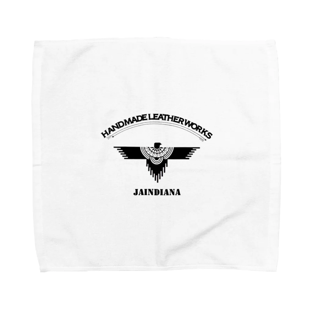 JAINDIANA merchandiseのJAINDIANAロゴアイテム Towel Handkerchief