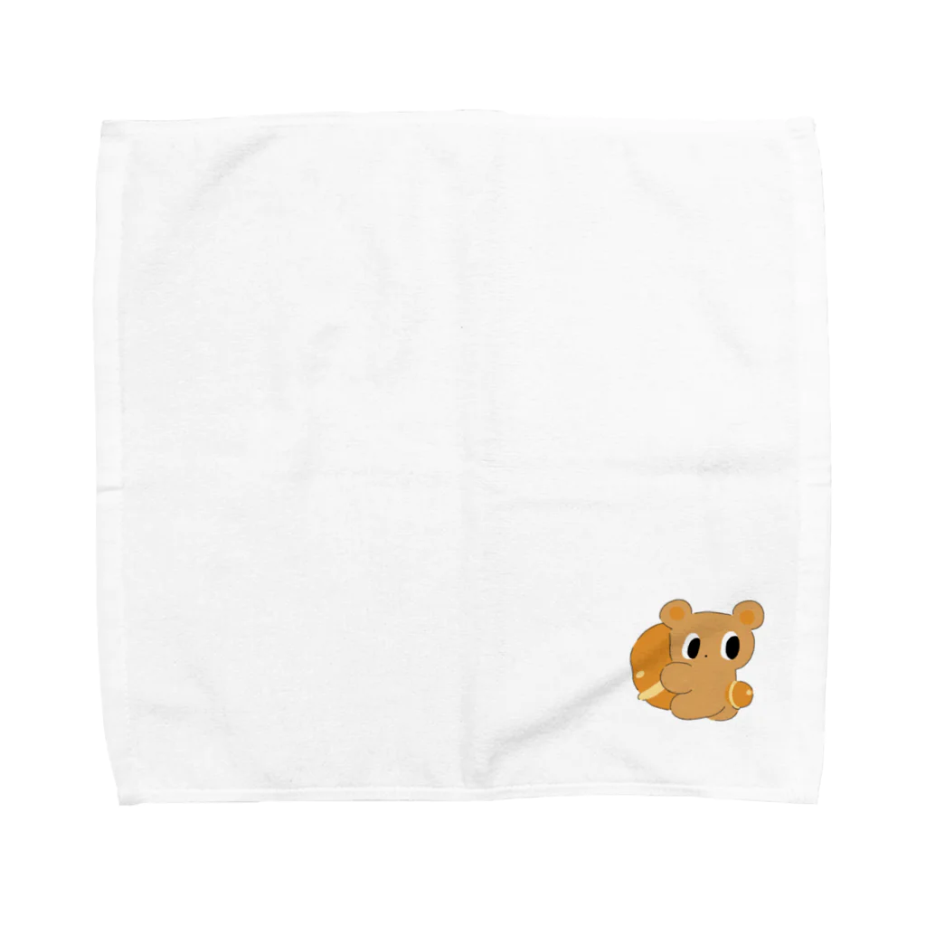 あのこのしっぽのベビカスこぐま Towel Handkerchief