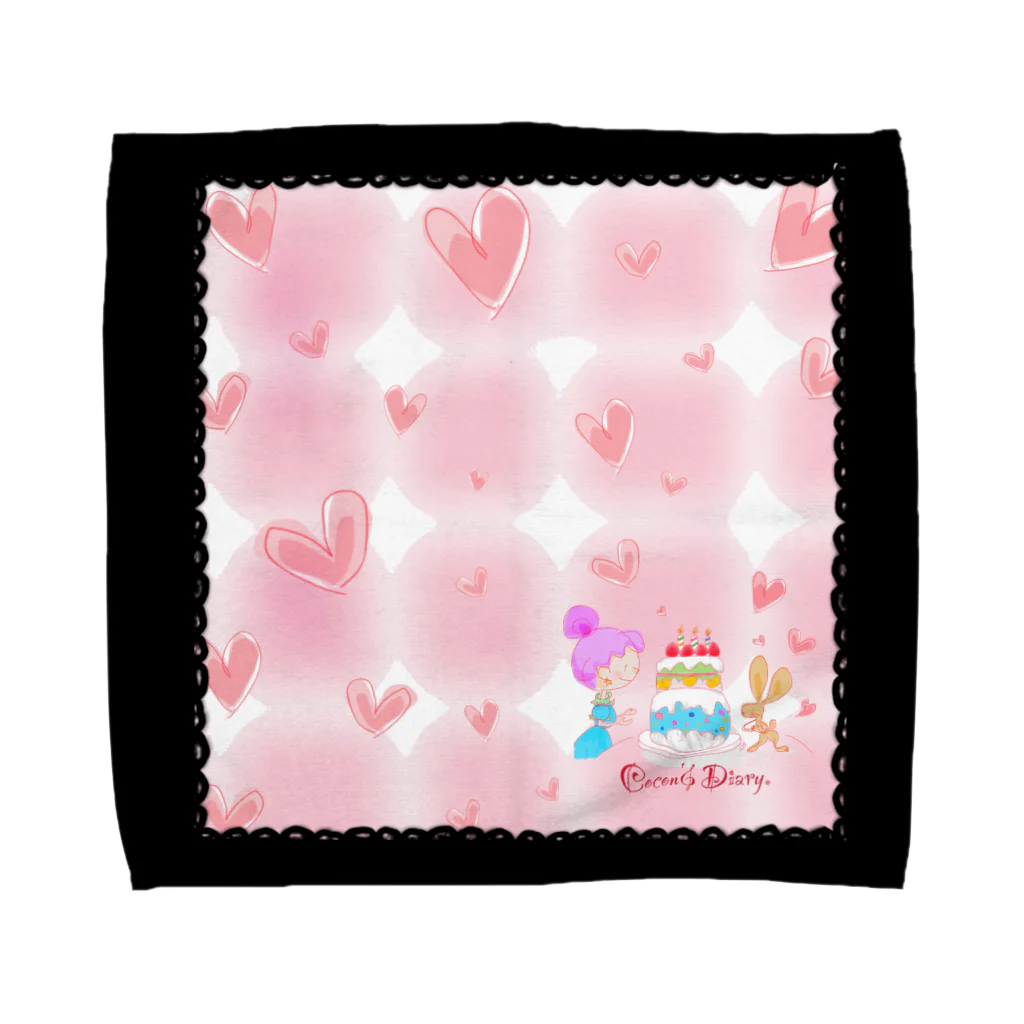 ムジカ・マリオネットのCocon いちごケーキ(2) Towel Handkerchief