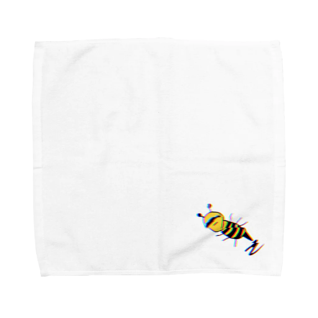 rnrn2828のバグったハチ Towel Handkerchief