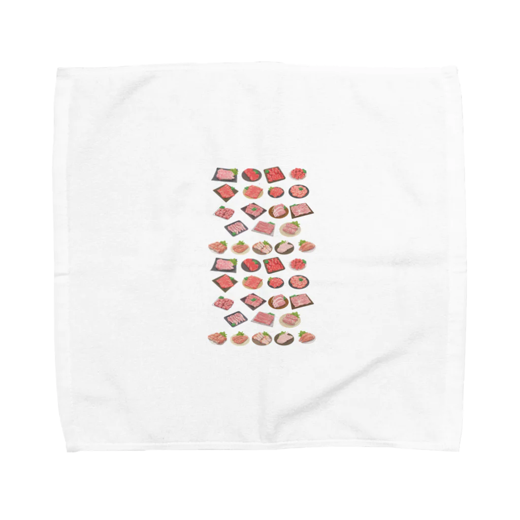 酪農家の嫁の肉 Towel Handkerchief