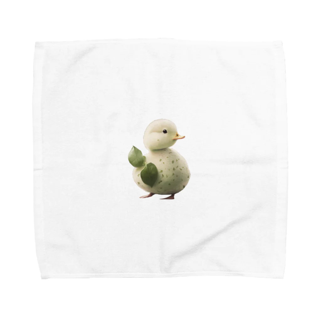 Foodie-animalsのアヒル大根 Towel Handkerchief