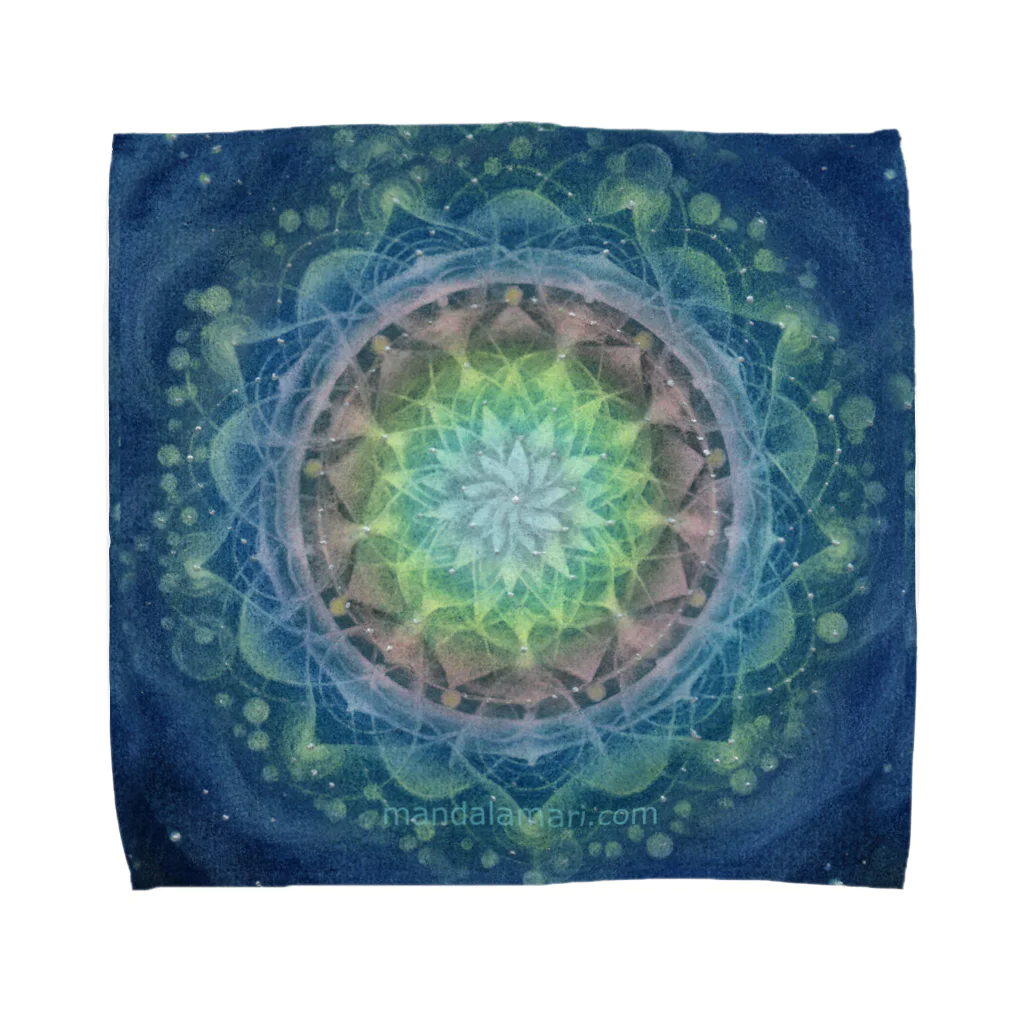 Mandala Mariの月神様 Towel Handkerchief