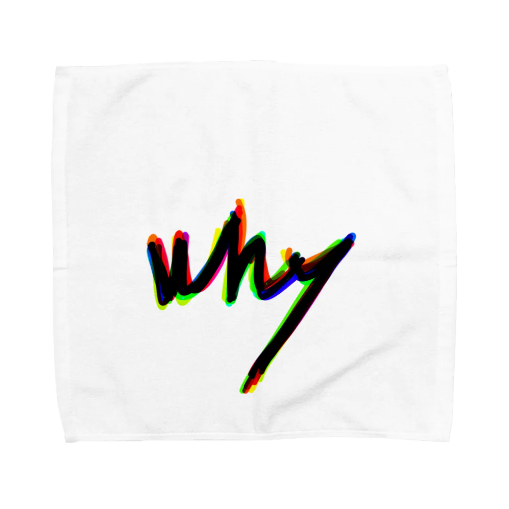 Venizakuraのwhy Towel Handkerchief