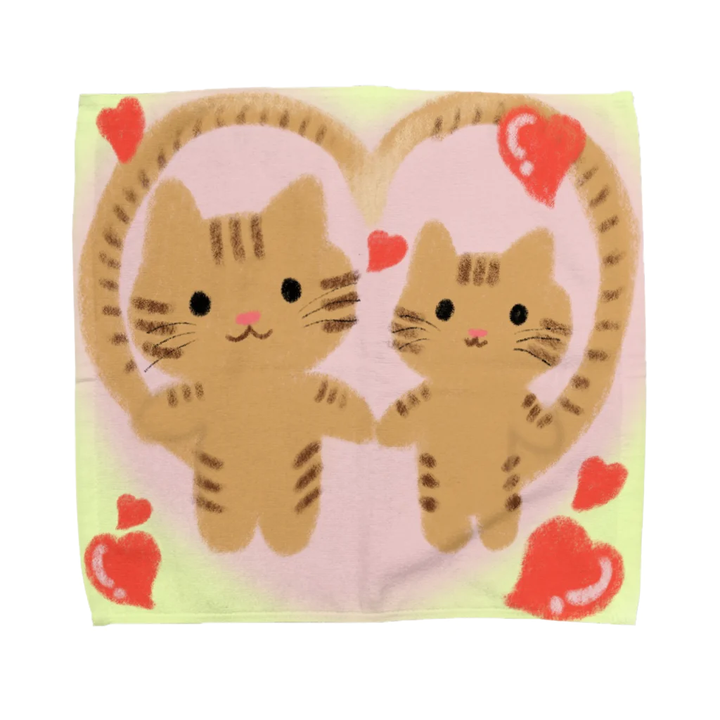 Muucunn のとらねこ‘ズ Towel Handkerchief