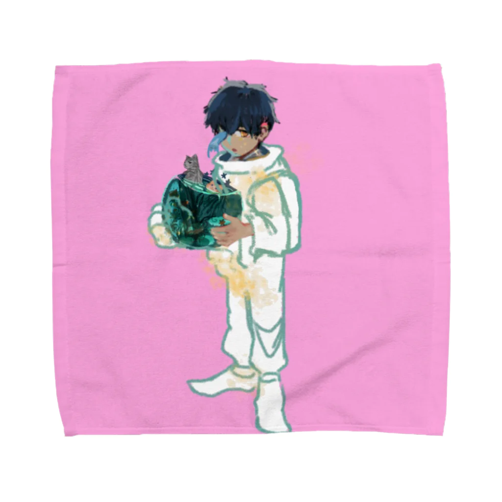 RionのAstronaut Towel Handkerchief