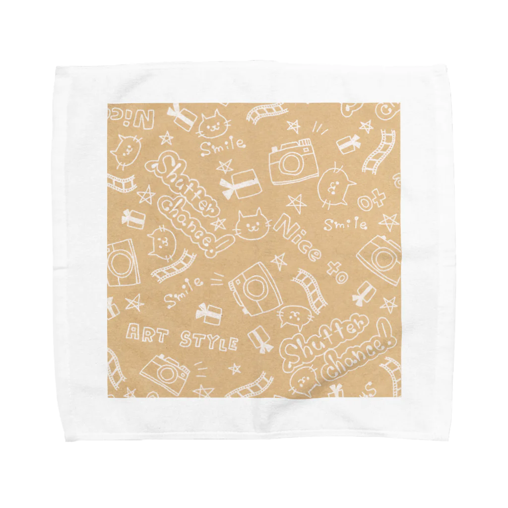 カメラのアートのART STYLE Towel Handkerchief