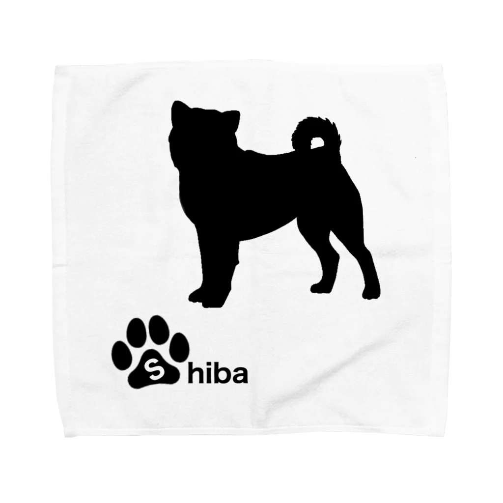 bow and arrow の柴犬 Towel Handkerchief