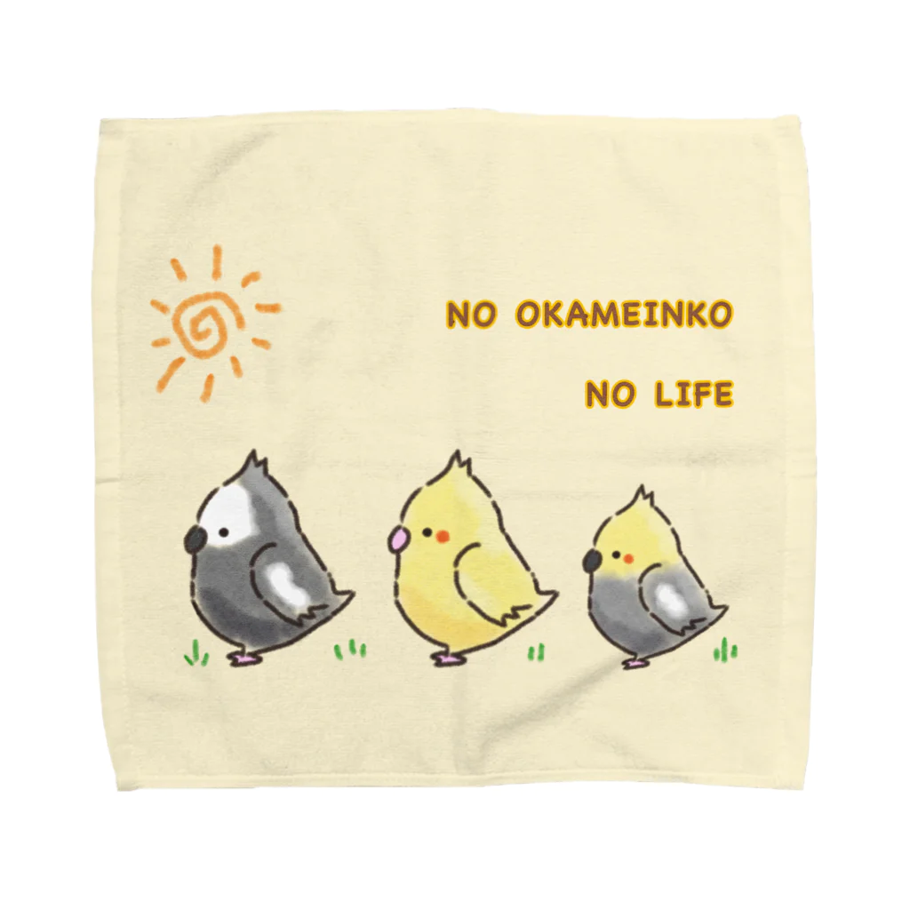 わんぬのNO OKAME NO LIFE Towel Handkerchief