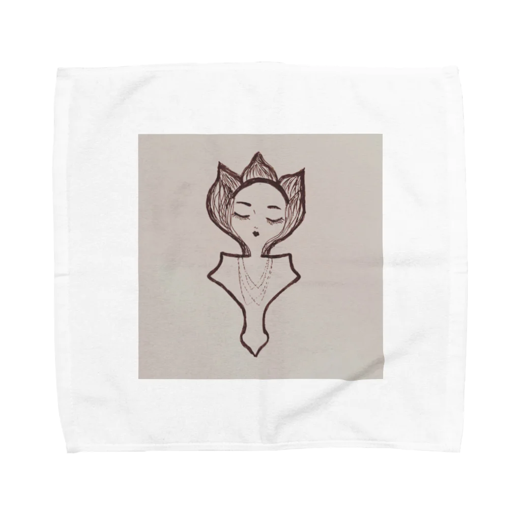 PlumGirlの待ち続ける眠り姫 Towel Handkerchief