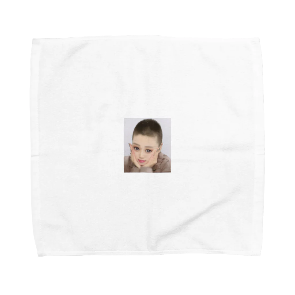 m0m0_99_の丸坊主 Towel Handkerchief