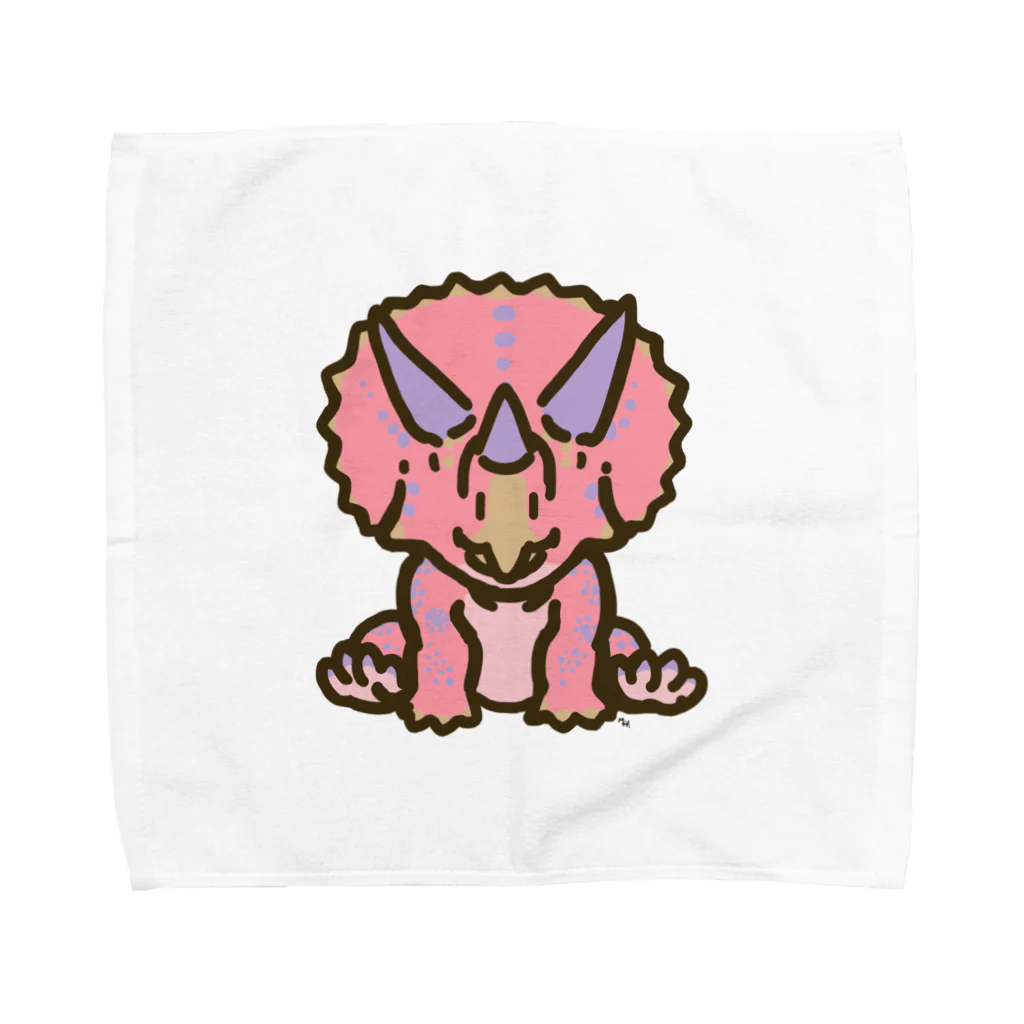 segasworksのホリドゥスちゃん（ゆるトリケラトプス ） Towel Handkerchief