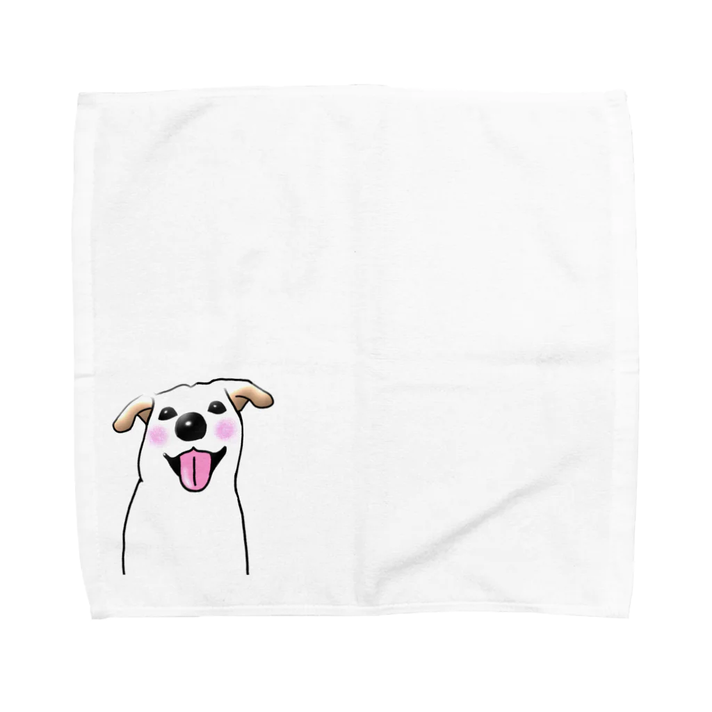 kyu-pittoのうちのわんこ（ノーマルver ） Towel Handkerchief