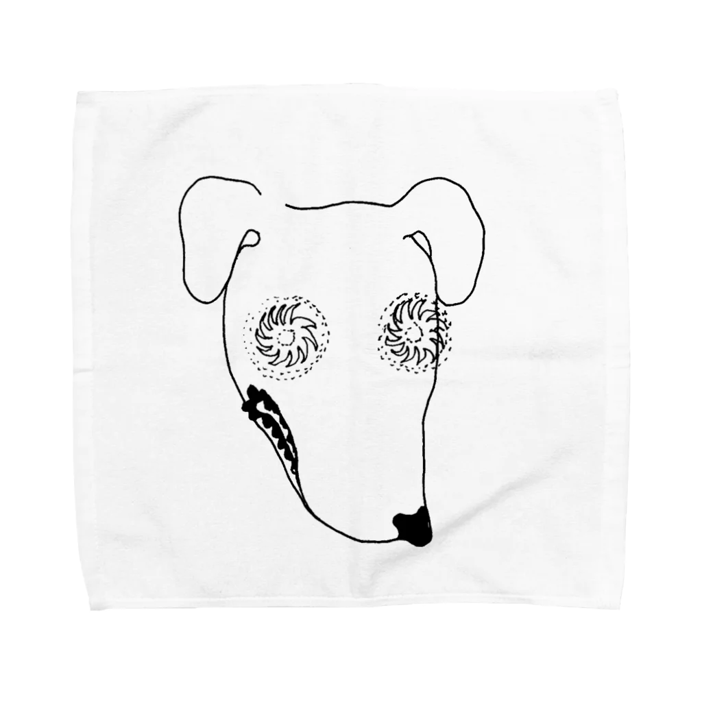 Laikaの瞳に銀河犬 Towel Handkerchief