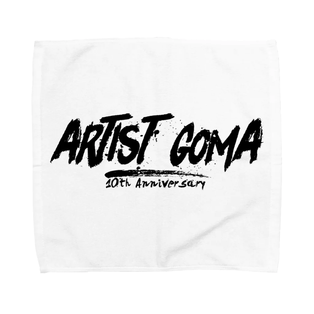 GOMA【公式】のGOMA１０周年ロゴグッズ タオルハンカチ