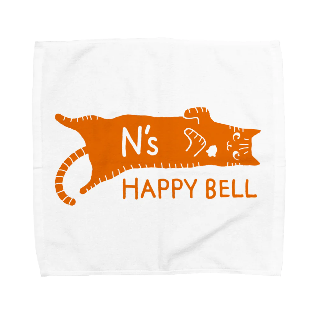 N's HAPPY BELLのN's HAPPY BELL（ロゴ） Towel Handkerchief