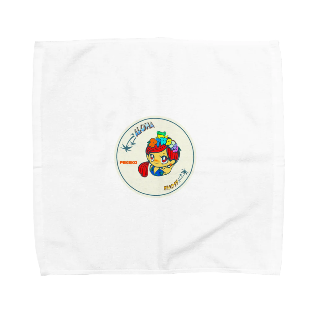 ちゃとらま　CHA10ramaのアロハ　ペケコ Towel Handkerchief