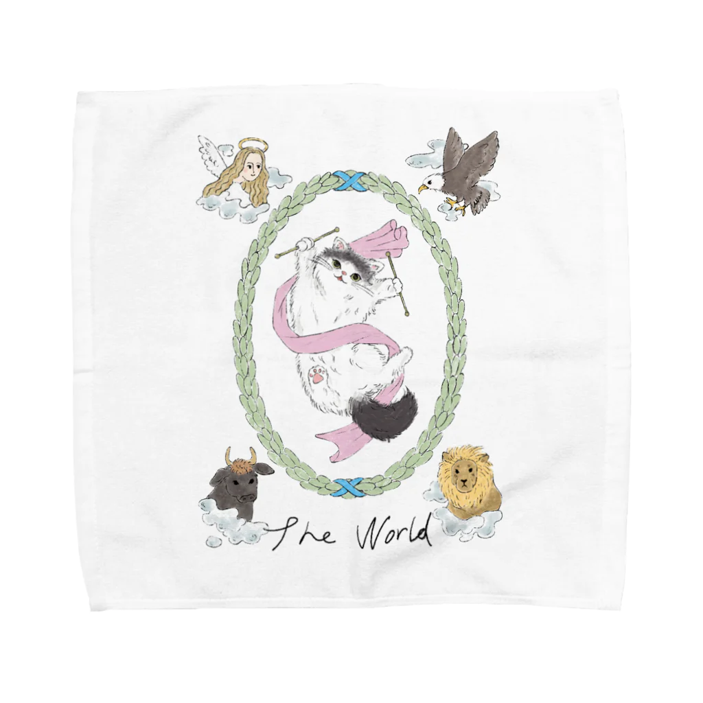 fortunecatのCat of the world Towel Handkerchief