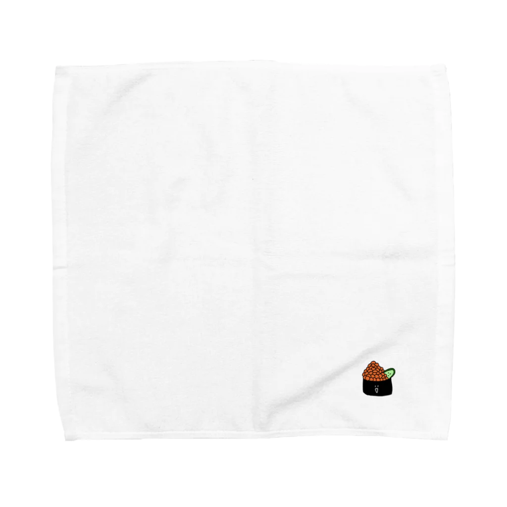 にぎりめしいくら🫧のいくらたん軍艦のすがた Towel Handkerchief