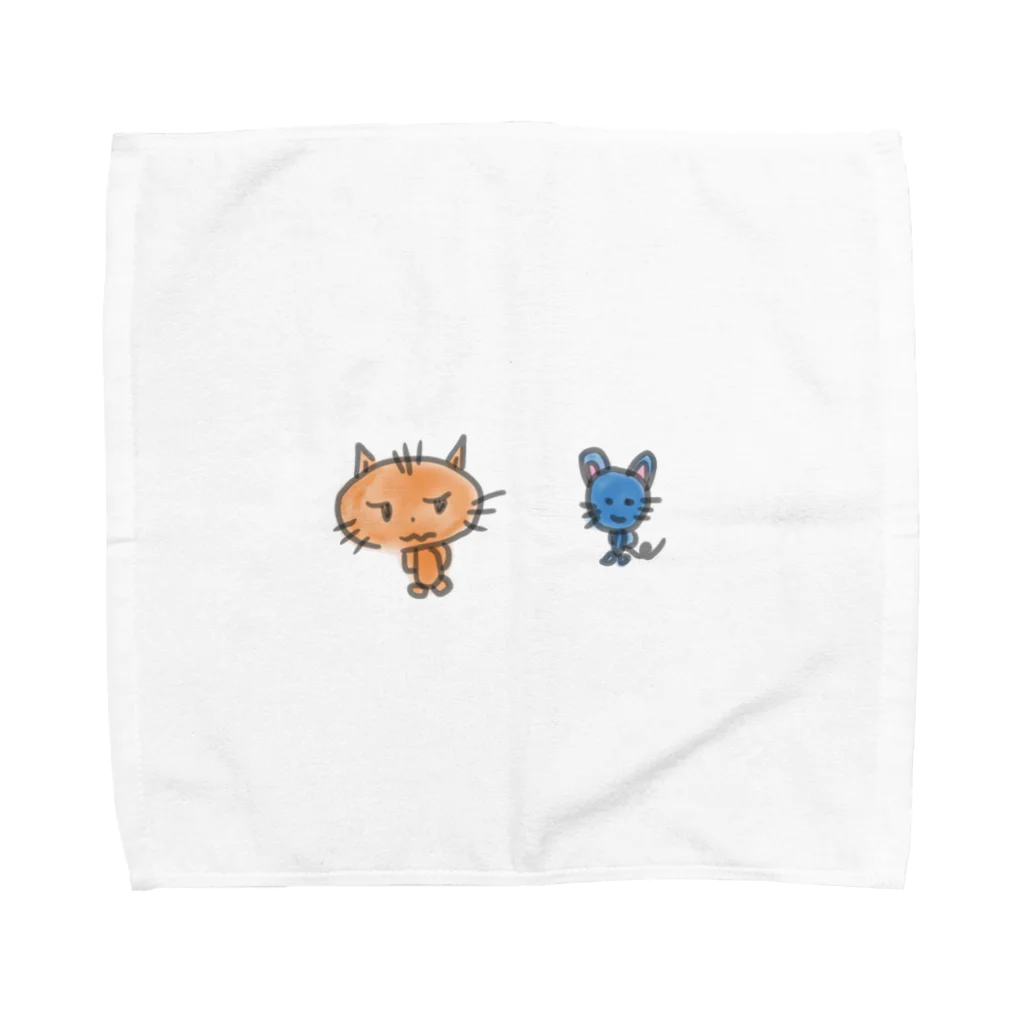 Koukichi_Tのお店のなかよし 01 Towel Handkerchief