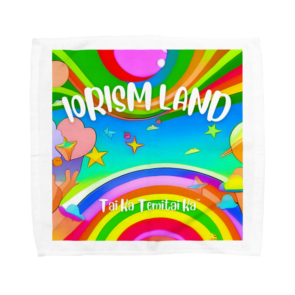 IORISM LAND 公式グッズショップのIORISM LAND スクエア Towel Handkerchief