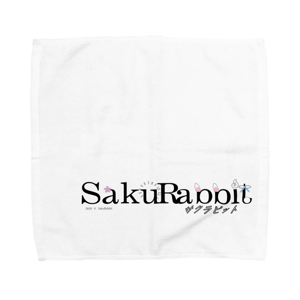 SakuRabbitのSakuRabbit　ロゴグッズ タオルハンカチ