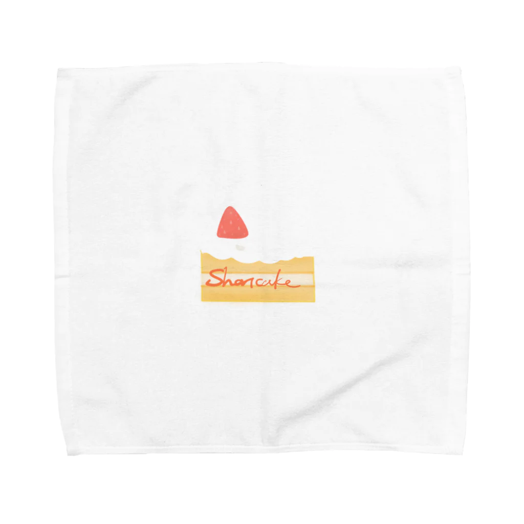 デザイナーリトマム⭐のおみせのショートケーキ Towel Handkerchief