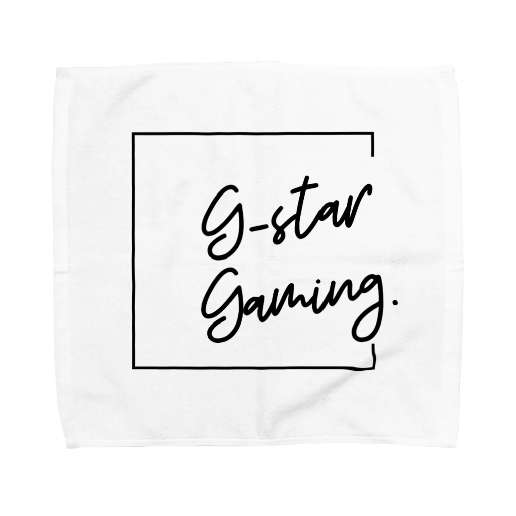 G-STAR Gamingのじすたげスクエアロゴ Towel Handkerchief