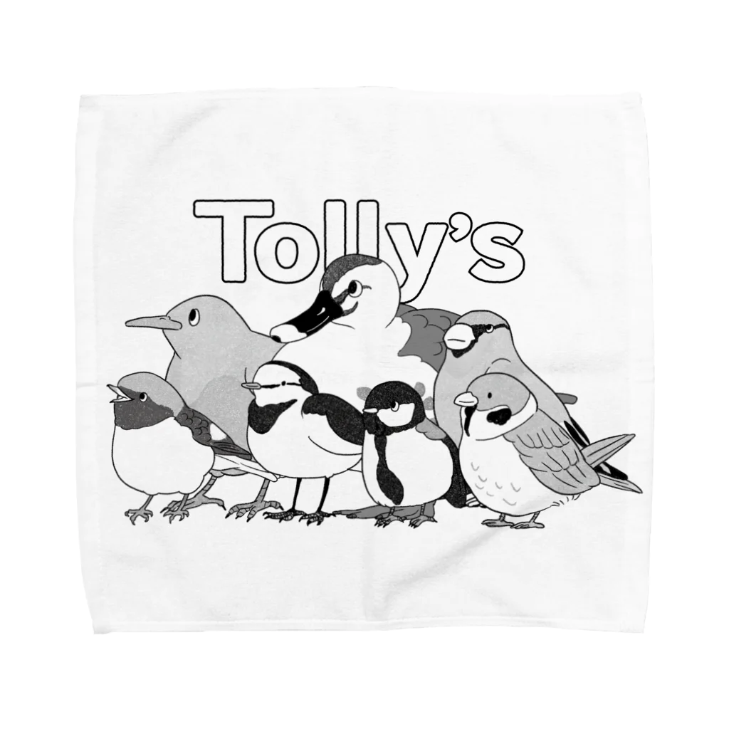 野鳥のレイチェル屋のTolly's  タオルハンカチ